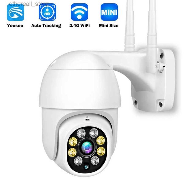 Baby monitor 2MP 1080p Yoosee/ICsee/V380 APP Colore pieno Doppia sorgente luminosa Telecamera IP PTZ wireless Monitoraggio automatico Allarme di sicurezza Baby monitor Q231104