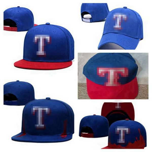 Qqq8Rangers- T Lettera Berretti da baseball All'ingrosso Classico Moda Cotone Sport per Uomo Donna Estate Gorras Cappelli Snapback