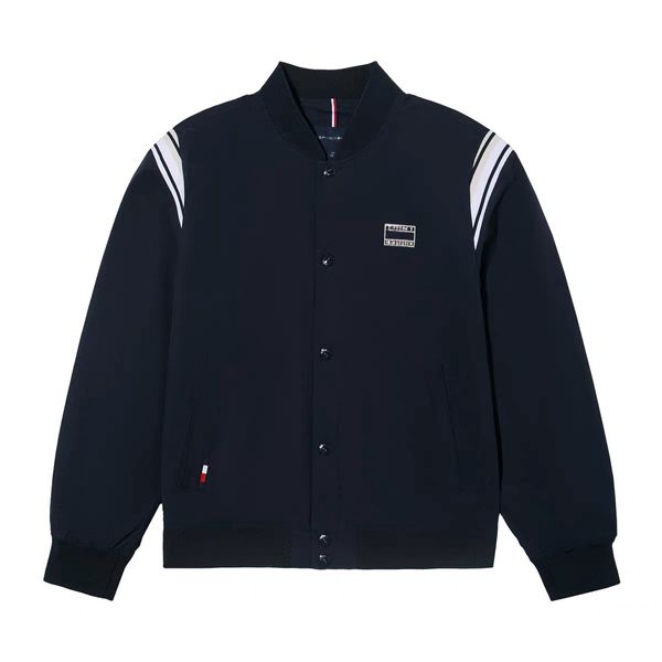 Giacca firmata Tommy Jacket Giacca da baseball Giacca da uomo in cotone impermeabile Giacca da uomo di alta qualità Hillfiger taglia europea XS-XXL