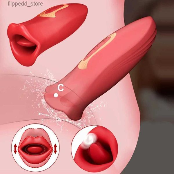 Altri articoli per il massaggio Aspirazione della lingua Vibratore Ventosa femminile Capezzolo Stimolatore clitorideo Masturbatore Giocattolo del sesso femminile Coppia Orgasmo Prodotti per adulti 18 Q231104