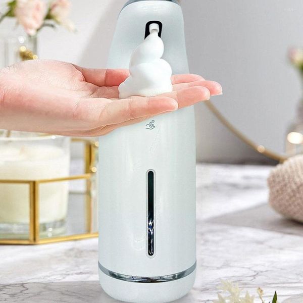 Set di accessori da bagno Dispenser di sapone liquido o in schiuma da 300 ml Schiuma automatica Bagno Lavaggio USB Rondella da cucina Induzione Gent Hand Intelli