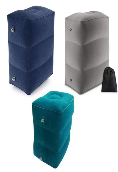 Подушка из ПВХ для детей, подставка для ног для полета, отдыха на самолете, автомобиле, автобусе, надувная подставка для ног для путешествий, Pad3722389