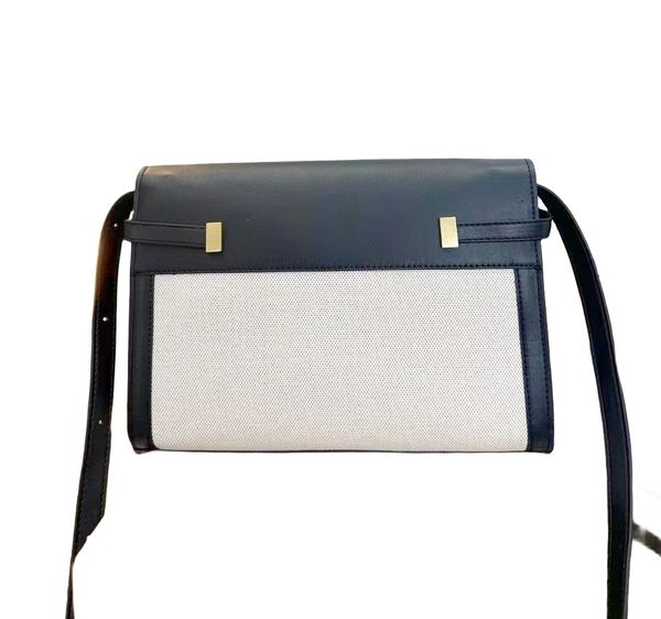 Borse di marca borse da donna borse tote borsa a tracolla rettangolare in vera pelle borsa a tracolla moda di qualità specchio spalla in tela di alta qualità 28 cm
