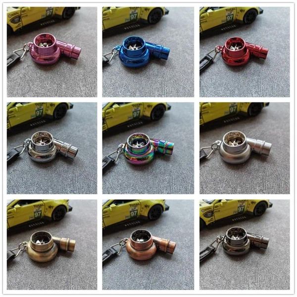 Chaveiros Único Criativo Chaveiro Personalidade Carro Apito Som Keyring Ins Estilo Multicolor Mini Liga Chave Titular