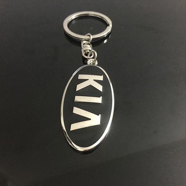 Portachiavi KIA Car Logo realizzato con portachiavi in metallo per KIA Badge 4s Acquista regali pubblicitari