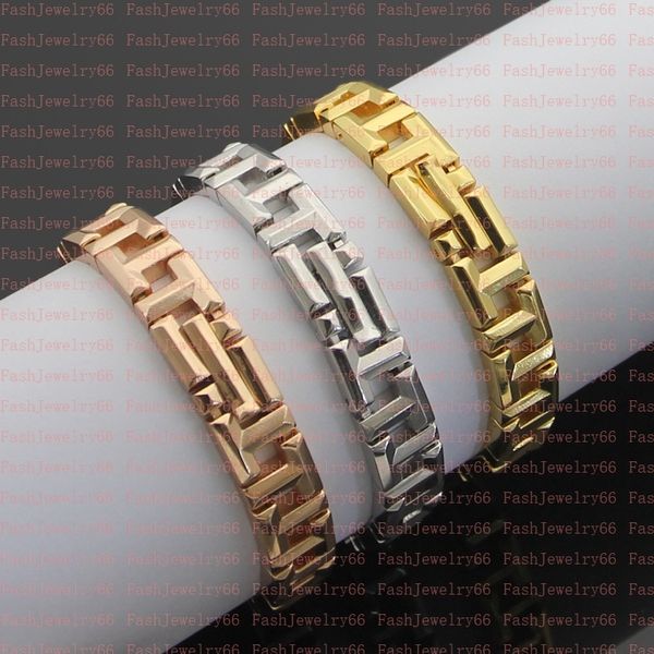 Zweireihiger Diamant-Goldarmreif Luxus-Designer-Monogramm schmale Armbänder Diamant 18 Karat galvanisiert 925 Edelstahl Hochzeitsliebhaber Geschenk mit Box