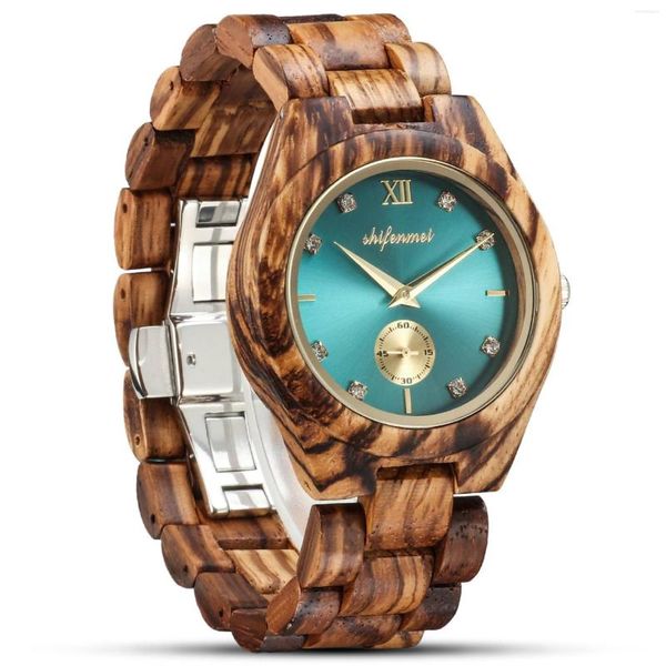 Нарученные часы пара деревянные кварцевые часы простые циферблаты мужские женские часы натуральные полные деревянные кузова