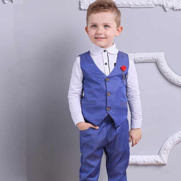 Herrenwesten Weste Baby Jungen Hochzeit Gentleman Kostüme für Kleinkindpartykleidung