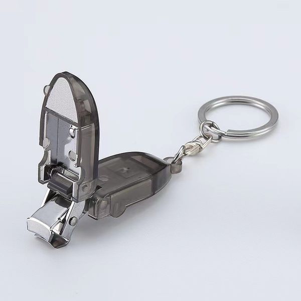 Маленькие милые карманные складные кусачки для ногтей с кольцом для ключей EDC инструмент уличные гаджеты