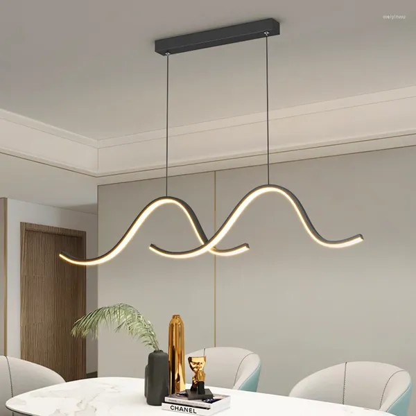 Lâmpadas pendentes moderna sala de jantar luz inteligente decoração para casa branco preto luminária interior estrela projeção lâmpada pendurada lamparas