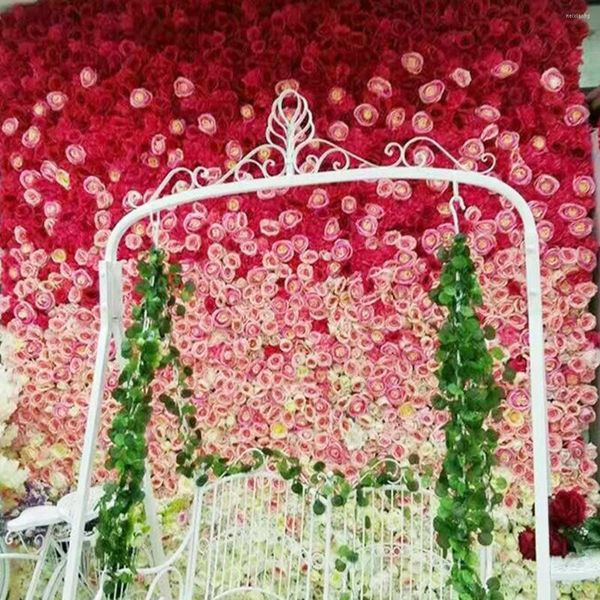 Decoração de festa Simulação de cenário floral