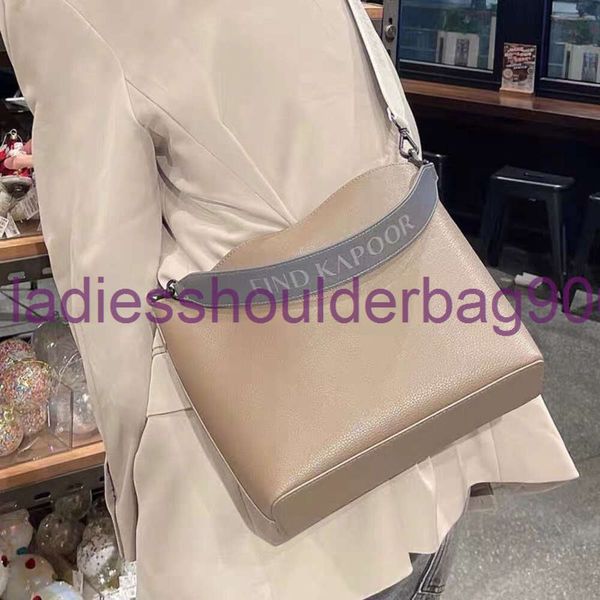 Borse a tracolla Coreano findkapoor Nuovo stile 2023 Borse a tracolla Lettera Struttura quadrata Borsa secchiello per acqua unisex Borsa postino Ladiesbag1116