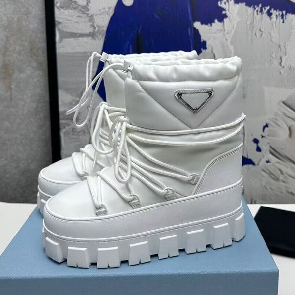 Sapato de designer de bota resistente a lã de neve fria Sapato mulheres longas plataformas clássicas plataforma feminina alta sapatos de melhor grossa mulher macus sapatos quentes tamanhos 36-40-41 80963 s s s s