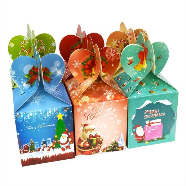 Decorazioni natalizie Simpatico cartone animato Regalo Frutta Dolcetto Caramelle Confezione regalo Per matrimonio Regali di Natale Dolci Festival Festa Consegna a goccia Amy7Y