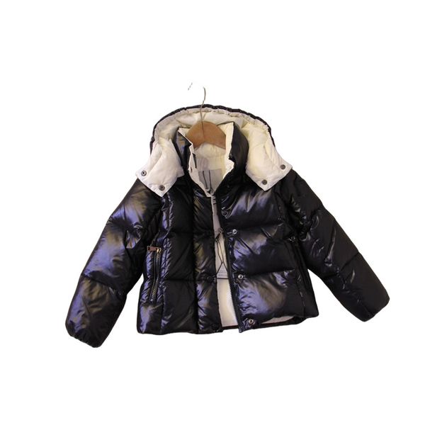 Abbigliamento firmato per bambini 2023 Piumino per bambini Piumino invernale Classico caldo addensato Cappotto resistente al freddo e impermeabile per bambini Capispalla a maniche lunghe