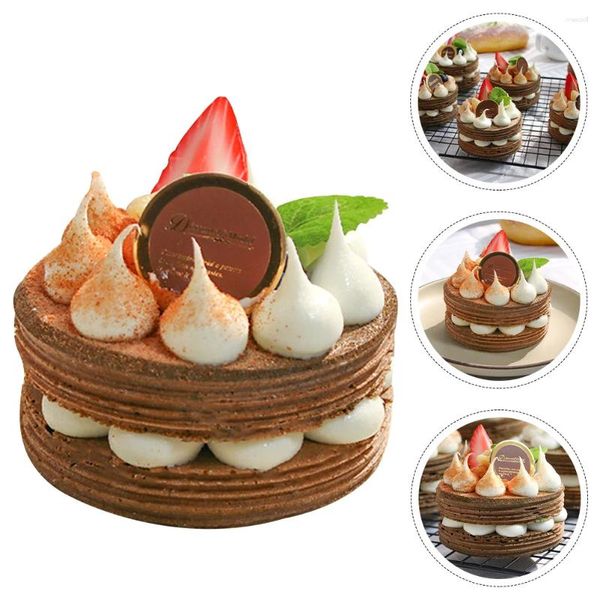 Decorazione per feste Simulazione Torta Gelato Decor Modello di dessert artificiale Forniture per la casa adorabili Modelli di bevande analcoliche Po Prop Cupcake finto