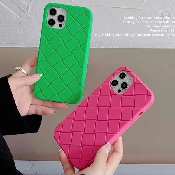 Handyhülle Deluxe Plaid Twill Tpu für iPhone 14 1312 11 15 Pro Max Weiche Silikonrückseite Xr Xsmax X Damen 231104