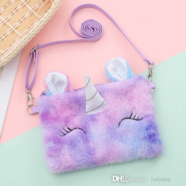 Borse per bambini Cartoni animati per bambini Simpatico zaino in peluche Messenger Borsa per ragazza asilo Piccolo zainetto