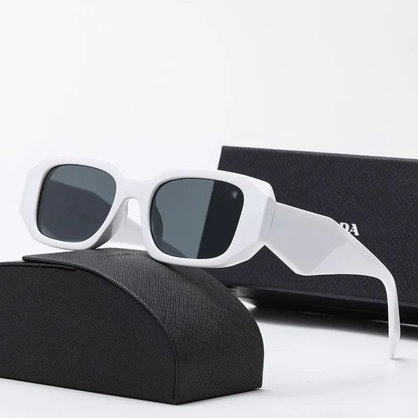Óculos de sol P Designers de luxo para homens e mulheres, óculos de sol de design unissex, óculos de sol de praia, armação retrô, design de luxo, UV400, com caixa-9
