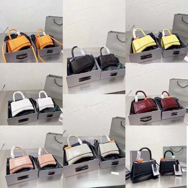 Klassische Einkaufstasche für Damen, Designer-Handtasche, Rindsleder-Version, hochwertige Sanduhr-Tasche, luxuriöse, elegante Block-Make-up-Tasche