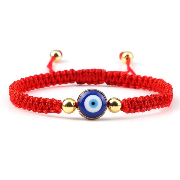 Bracciale intrecciato intrecciato EACK Lucky Red Black Discussione Discussione Coppia di preghiere fatti a mano Braggini Pulsera Giochi di gioielli per amico