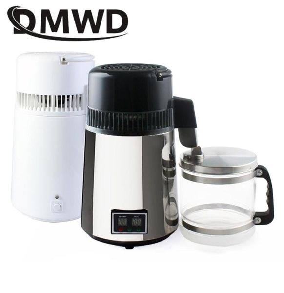 DMWD Distillatore di Acqua Pura 4L Dentale Acqua Distillata Macchina Filtro In Acciaio Inox Elettrico Distillazione Purificatore Brocca 110 V 220 V 223007503