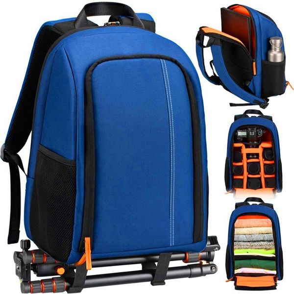 Fabrik-Direktverkaufstasche Neuer professioneller Outdoor-Multifunktionsrucksack für Fotografie SLR-Kameratasche mit großer Kapazität Wasserdichter Kamerarucksack