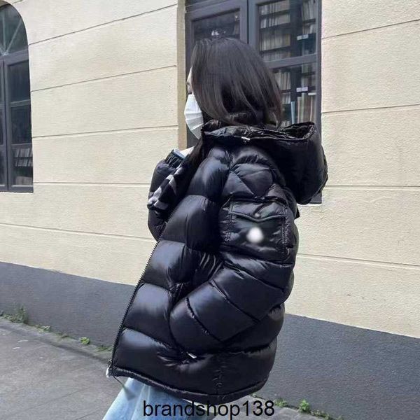 Parkas monxxxx jaqueta masculina de alta qualidade atualizada maya versátil inverno quente médico mesmo preto e branco roupas femininas