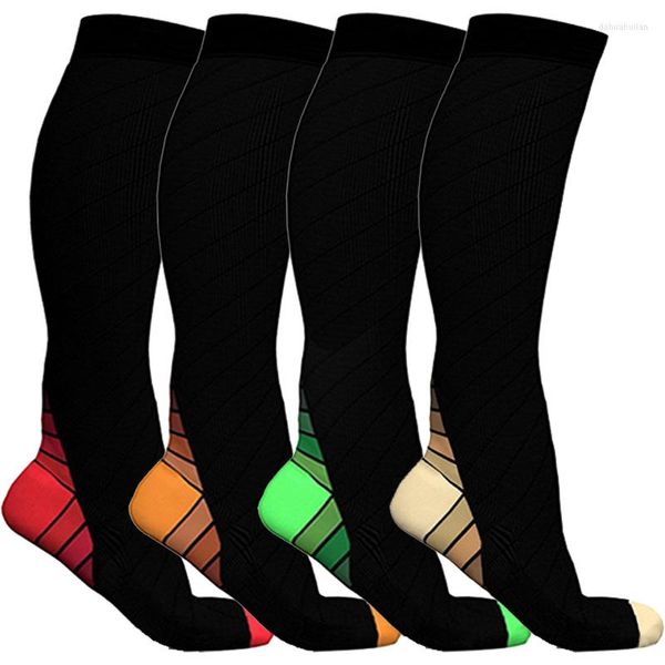 Sportsocken Hohe Qualität Fußball Gradient Ferse Männer Frauen Rutschfeste Fußball Basketball Tennis Sport Socke Grip Radfahren Reiten 35-46