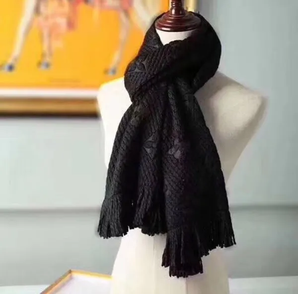 Tasarımcı Eşarp Kış Bahar Eşarp Moda Erkek Kadın Tasarımcı Klasik Mektup Deseni Pashmina Şal Kırpıyor Yeni Hediye Moda