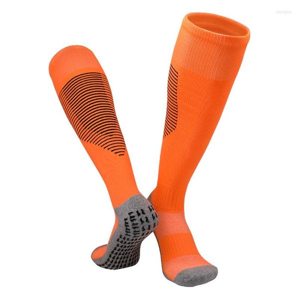 Sportsocken Sommer Fußball Herren atmungsaktiv 5 Paar pro Set Training über Knielänge Sportstrümpfe Großhandel