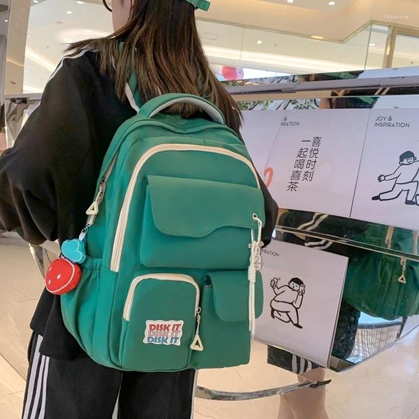 Sırt çantası joypessie su geçirmez çıplak moda yüksek shool bookbag kolej dizüstü sevimli kızlar öğrenci kadınlar kawaii seyahat mochila