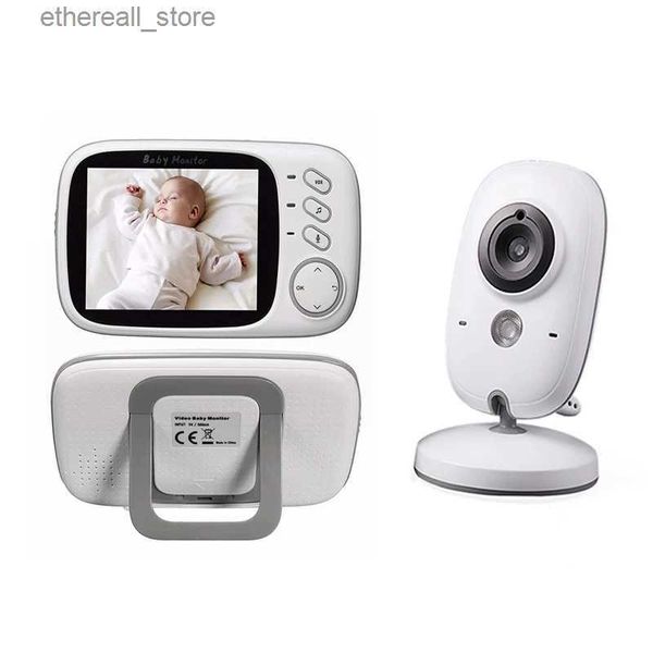 Baby monitor Mini telecamera Smart Home Cry Allarme di sorveglianza con videosorveglianza di sicurezza Videocamera wireless per baby monitor da 3,2 pollici Q231104