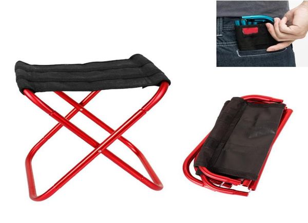 Mobili da campeggio Pieghevole Sedia da pesca pieghevole Picnic leggero Campeggio Panno in alluminio Esterno portatile Facile da trasportare3851648