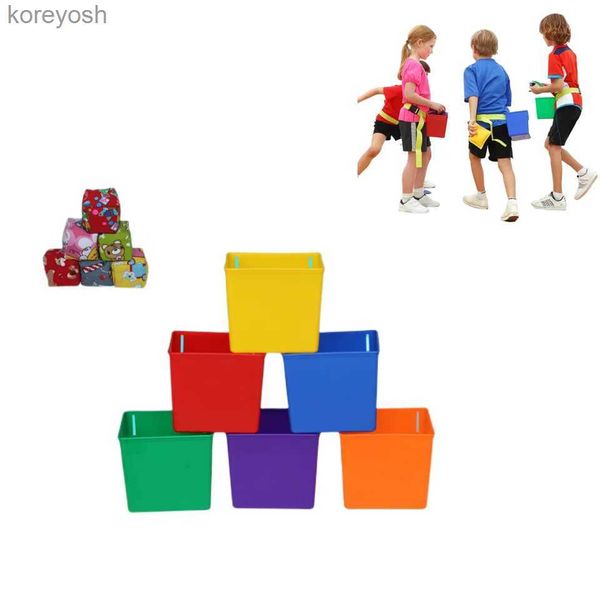 Küchen Spielen Essen Kindergarten Eimer Werfen Sandsäcke Kinder Sensorische Trainingsgeräte Outdoor Sport Team Jagen Werfen Spiel SpielzeugL231104