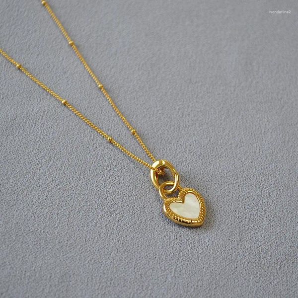 Цепочки женские двойные Facesemi драгоценный камень кулон в форме сердца цепочка ожерелье свитер для