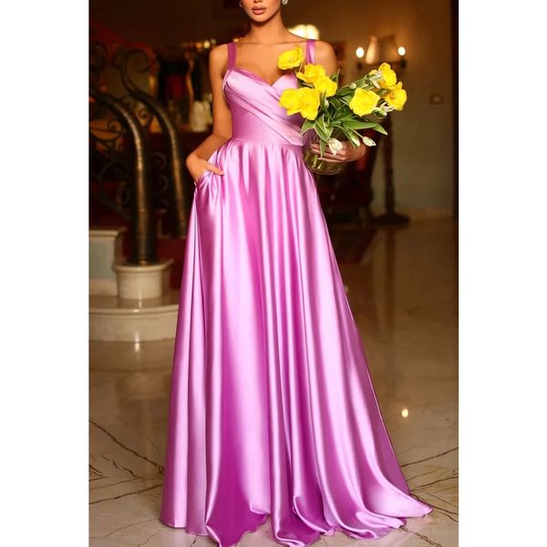 Fuchsia Elegantes A-Linien-Brautjungfernkleid im Vintage-Stil mit Spitzenoberteil und Schulterpartie, Hochzeit, Gastmädchen, Scoop of Honor-Kleid, Übergröße, nach Maß