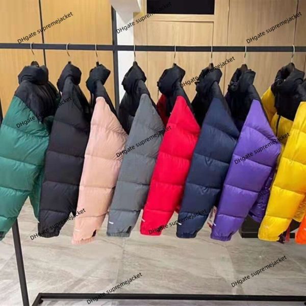 Top Designer Jacket Tnf1996 Down Jacket 700 alta bordado 350g homens e mulheres Casais 90% liberação de fábrica atacado casaco quente ao ar livre