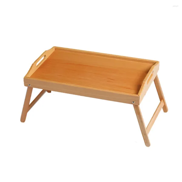 Походная мебель, складной обеденный стол, бамбуковый уличный поднос для кемпинга, портативное хранилище из букового дерева