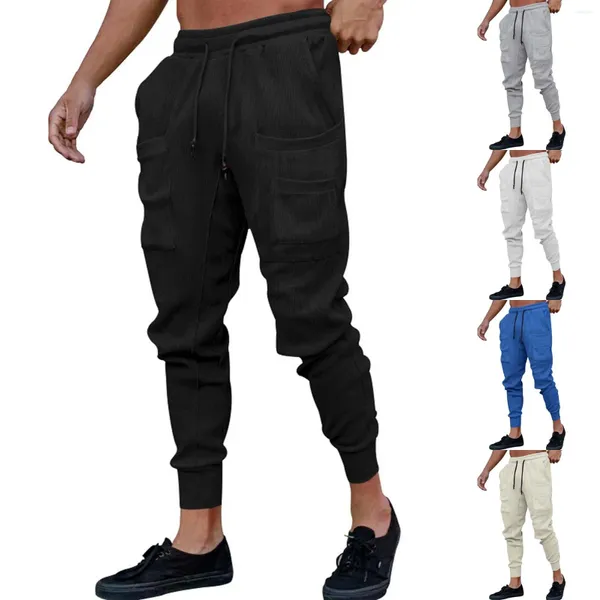 Pantaloni da uomo con coulisse Hip Hop Sport Sweat Pantaloni casual grandi e alti per uomo Outdoor Star