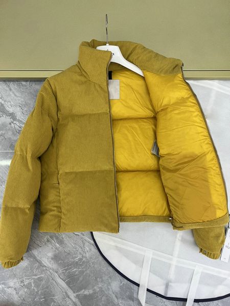 Jaquetas femininas casacos designer mulheres jaqueta puffer marca de luxo quente à prova de vento curto blusão puffer