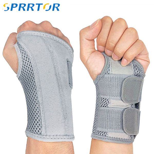 Ellenbogen Knieschützer 1Pcs Handgelenkstütze Schiene Arthritis Band Gürtel Karpaltunnel Brace Verstauchung Prävention Professionelle Protector 230404