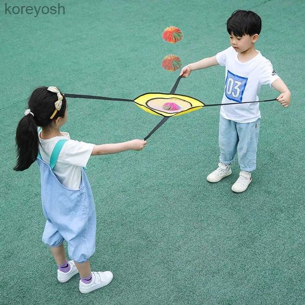 Cozinhas brincam com comida para dois jogadores, jogo interativo de jogar e pegar bola, diversão ao ar livre e entretenimento esportivo, brinquedos sensoriais para crianças Jeux EnfantL231104