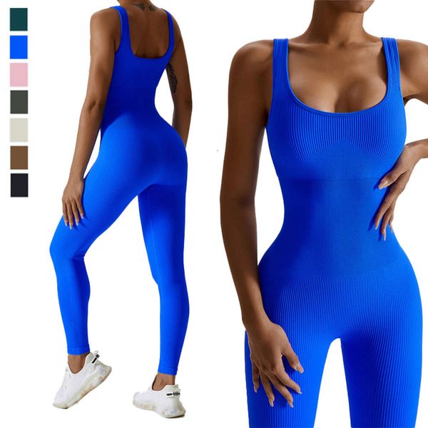 Lu Lu Yoga Citroen Algin Jumpsuit Dames Fitness Gym Workout Kleding Dames Sportkleding Eendelig Push-up Activewear Naadloze Sport Dansbodysuit LL Align gym kleden