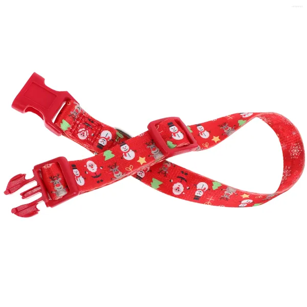 Hundehalsbänder, kleines Halsband, Weihnachten, verstellbare Haustier-Weihnachtshalskette