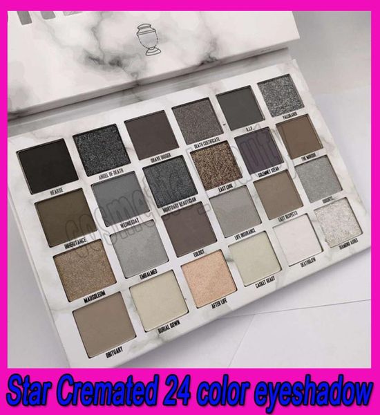 2020 Palette di ombretti cremati J Five Star Palette di ombretti cremati per trucco 24 colori Shimmer Matte alta qualità 3046598