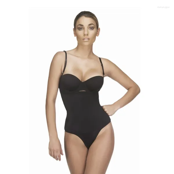 Damen Shapers Latex Shaper Bodysuit Frauen Postpartum Firm Control Tanga Ganzkörper-Slip Shapewear Modelliergurt Taillentrainer G-String