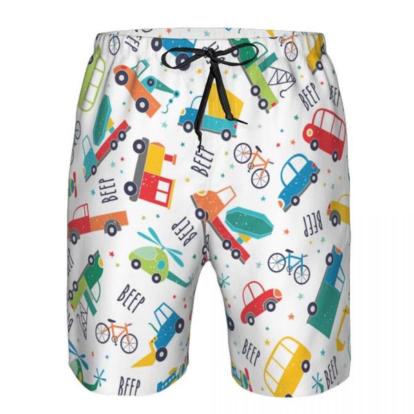 Shorts masculinos praia de maiô Praia rápida Trunks para homens Briques de roupas de banho de transporte fofos PROJETOS DE ARIMENTOS DE ARIE