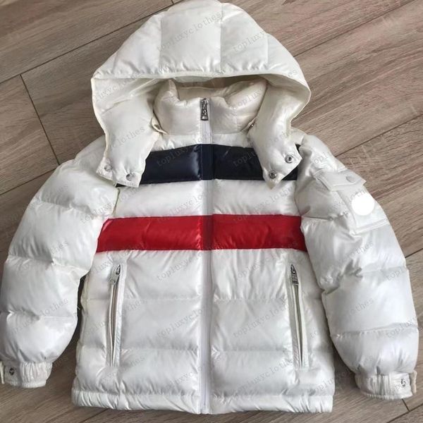Diğerleri yeni moda giyim çok tarzı bebek aşağı ceket moda tasarımcı çocuk püskürtme ceket kış çocuk sıcak ceket 120-160cm d9p2 d9p2 617i