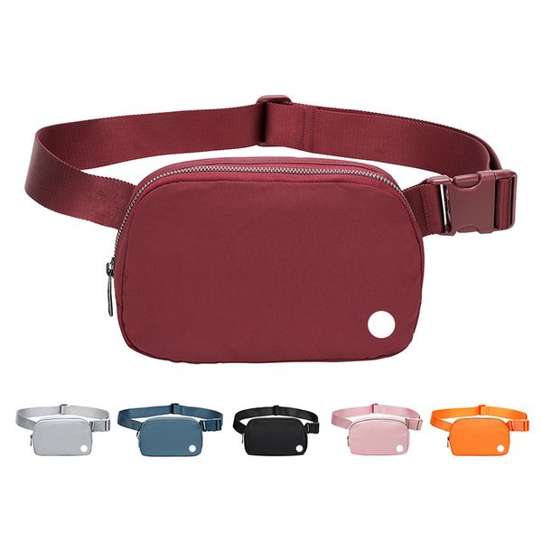 1L Lu Marsupio Yoga Marsupio da corsa Marsupio a tracolla Marsupio Sport all'aria aperta Borsa a tracolla per anca Zaino per yoga Borsa per uomo e donna